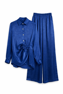 The Drape Satin Set