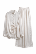 The Drape Satin Set