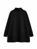 Aurelia Knit in Black - flat lay