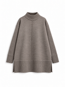 Aurelia Knit in Mocha Taupe - flat lay