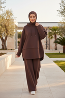 Brown Hoodie Set — Mediterranean Outdoor