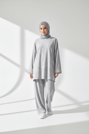 Light gray set white studio shadows