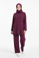 Mulberry Two-Piece Set — Studio Model