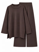Sola Set in Brown - flat lay