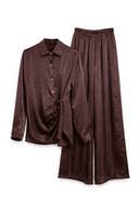 The Drape Satin Set