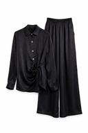 The Drape Satin Set