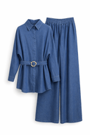 Denim Royal Set