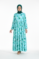 Aqua Petal - Hijabi Model