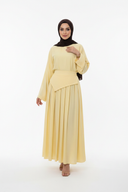 Avira Set — Yellow Simple Wide Sleeve