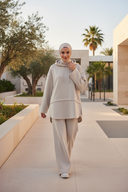 Beige Hoodie Set — Mediterranean Outdoor