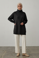 Black Oversized Knit