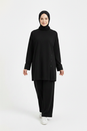 Black Set — Tonal Hijab