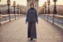 Charcoal grey set - hijabi - bridge walking - collection cover