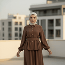 Chocolate Brown - Rooftop Photoshoot