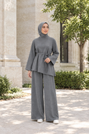 Gray set with shorter top