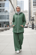 Green Set Hijabi
