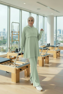 Hoodie Set - Mint Green