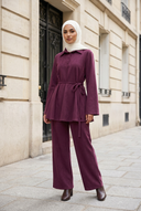 Livia Set Deep plum outdoor preview