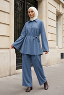 Livia Set Dusty Blue outdoor preview