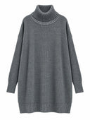 Oversized Knit in Gray - flat lay