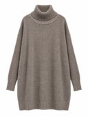 Oversized Knit in Greige - flat lay
