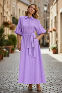 Purple Lantern Dress Outdoor