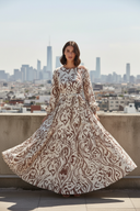 Rooftop – Loose Flowing Baroque Maxi Dress