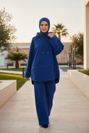 Royal Blue Hoodie Set — Mediterranean Outdoor