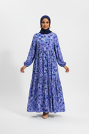 Sapphire Bloom - Hijabi Model