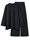Sola Set in Black - flat lay