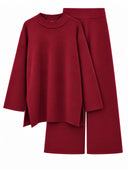 Sola Set in Burgundy - flat lay