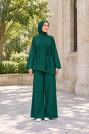 Teal set with shorter top
